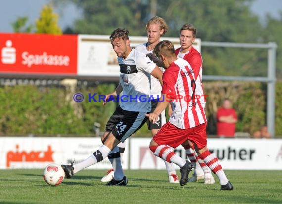 Testspiel SV Spielberg - SV Sandhausen im Talberg-Stadion (© Kraichgausport / Loerz)